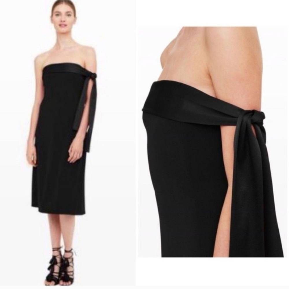 CLUB MONACO Ivory Tymber Midi Dress $269
